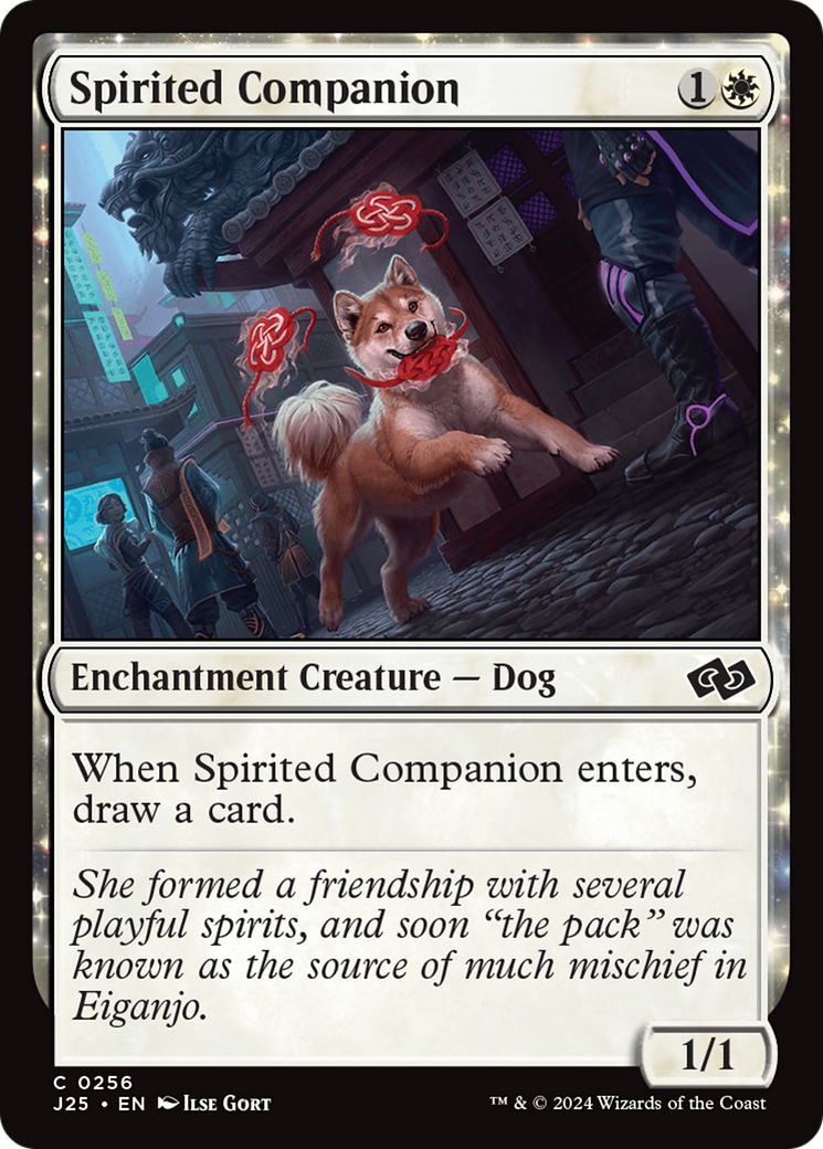 Spirited Companion [Foundations Jumpstart] | Exor Games New Glasgow