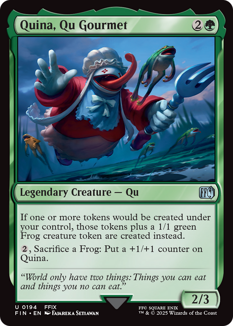Quina, Qu Gourmet [FINAL FANTASY] | Exor Games New Glasgow