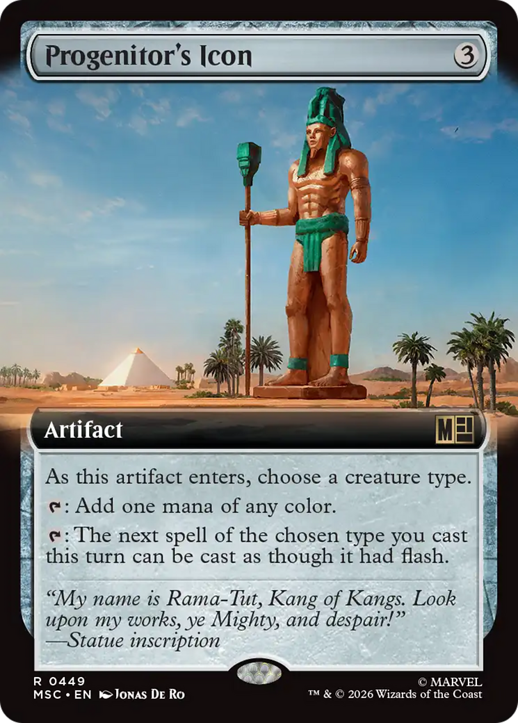 Progenitor's Icon (Extended Art) [Marvel Super Heroes Commander] | Exor Games New Glasgow