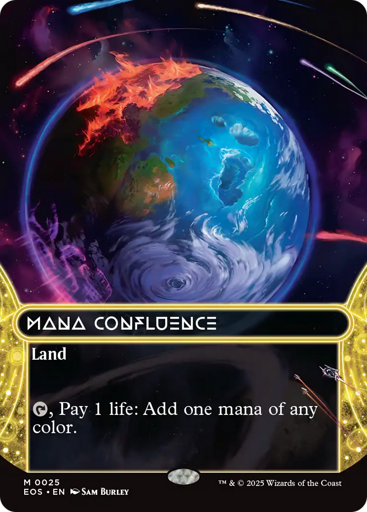 Mana Confluence (0025) (Borderless) [Edge of Eternities: Stellar Sights] | Exor Games New Glasgow