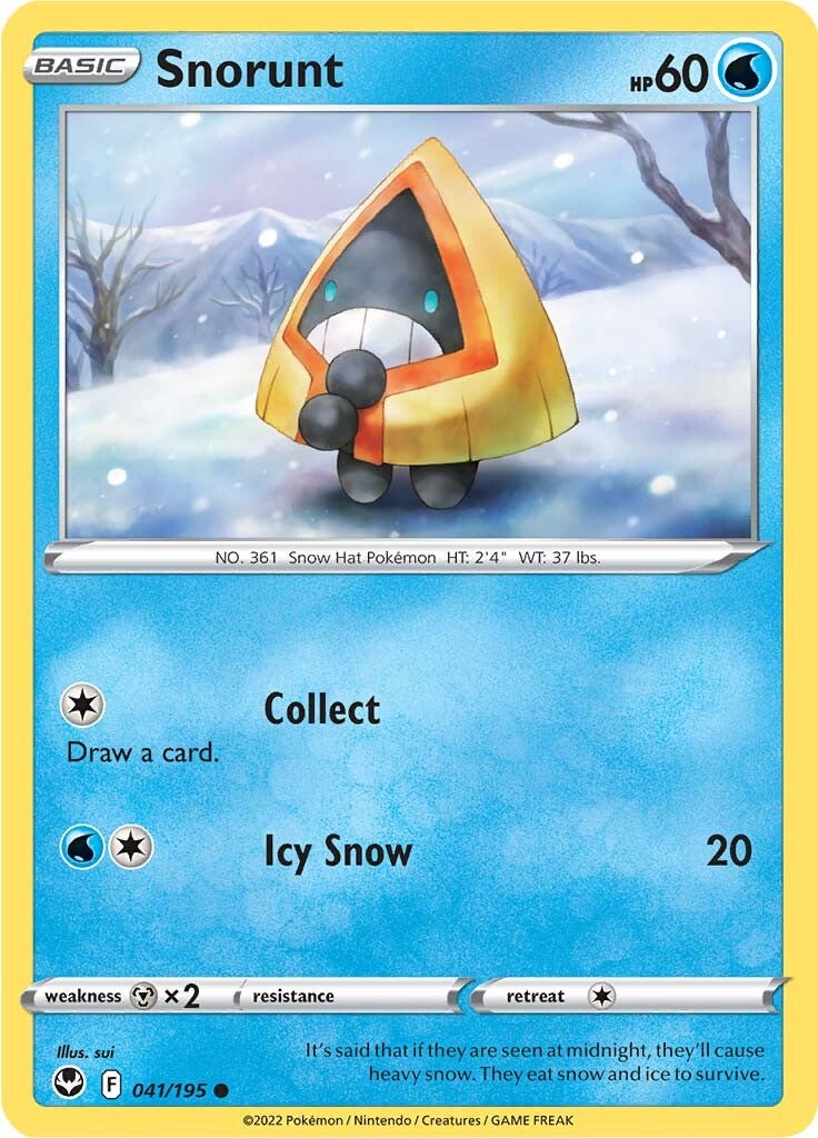 Snorunt (041/195) [Sword & Shield: Silver Tempest] | Exor Games New Glasgow