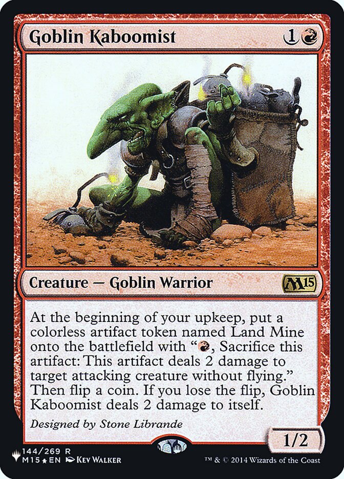 Goblin Kaboomist [Secret Lair: Heads I Win, Tails You Lose] | Exor Games New Glasgow