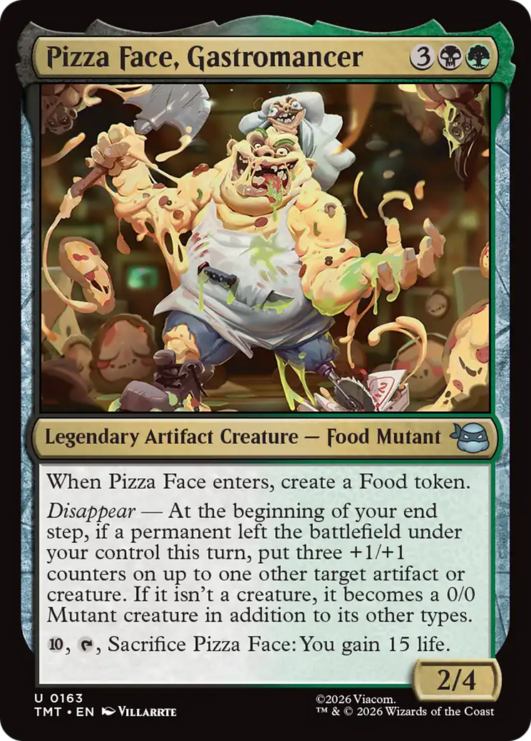 Pizza Face, Gastromancer [Teenage Mutant Ninja Turtles] | Exor Games New Glasgow