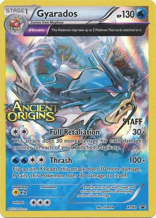 Gyarados (XY60) (Staff) [XY: Black Star Promos] | Exor Games New Glasgow