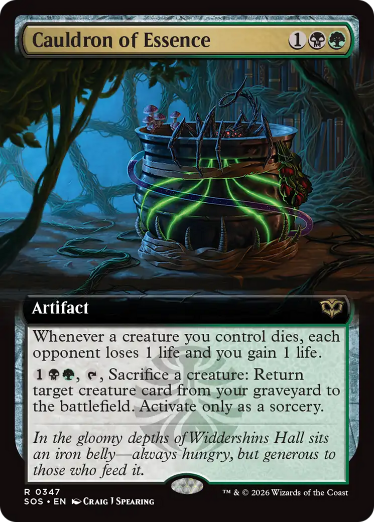 Cauldron of Essence (Extended Art) [Secrets of Strixhaven] | Exor Games New Glasgow