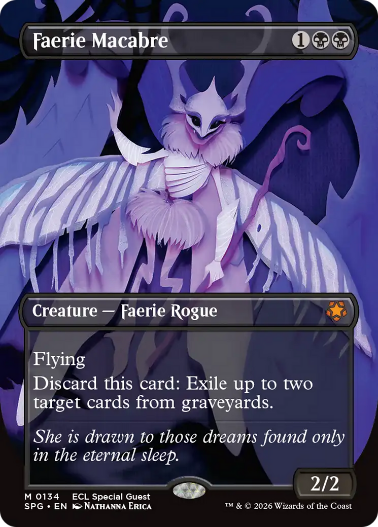 Faerie Macabre (Borderless) [Lorwyn Eclipsed Special Guests] | Exor Games New Glasgow