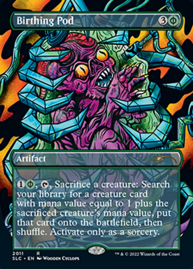 Birthing Pod (Borderless Alternate Art) [Secret Lair Countdown Kit] | Exor Games New Glasgow