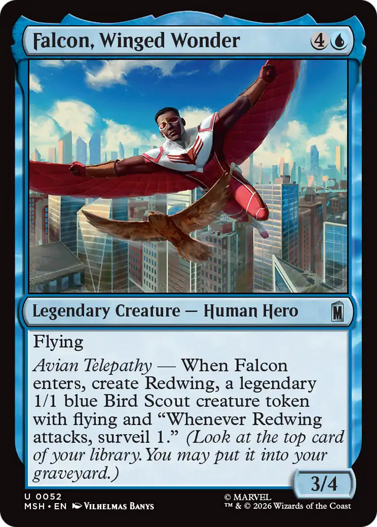 Falcon, Winged Wonder [Marvel Super Heroes] | Exor Games New Glasgow