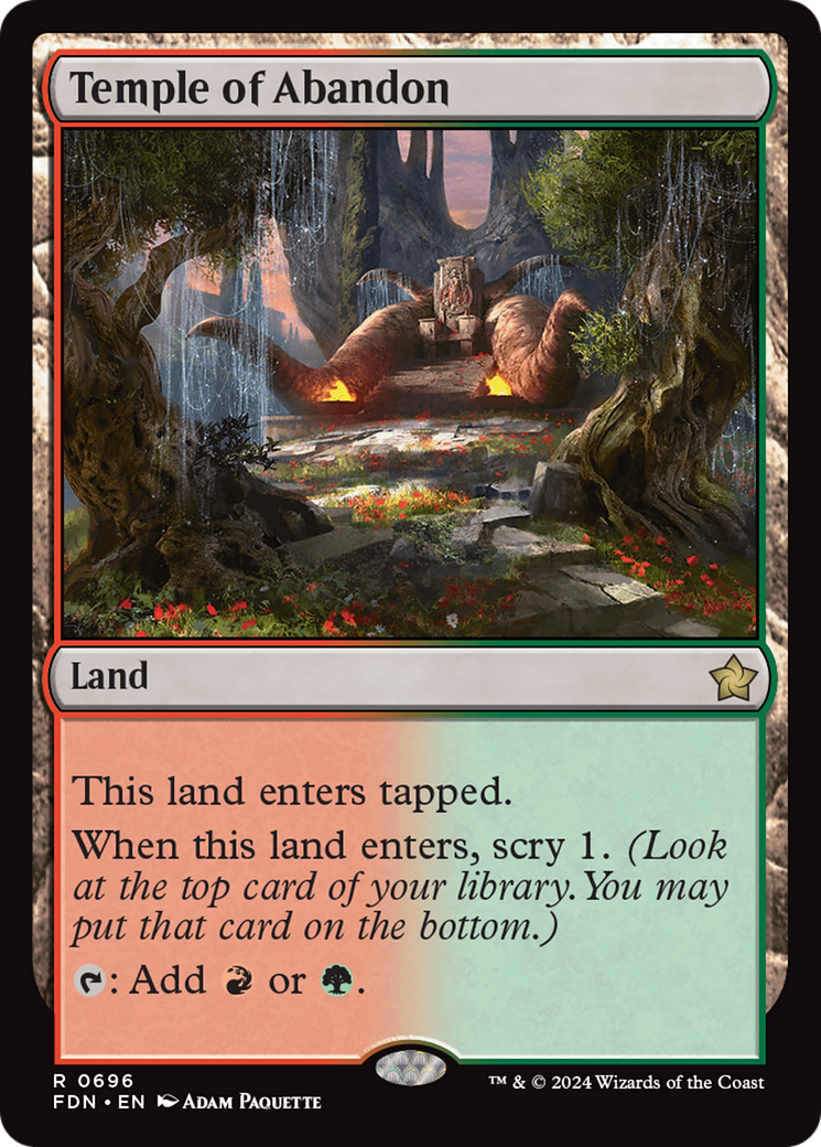 Temple of Abandon [Foundations] | Exor Games New Glasgow