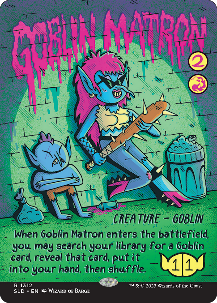 Goblin Matron (Rainbow Foil) [Secret Lair Drop Series] | Exor Games New Glasgow