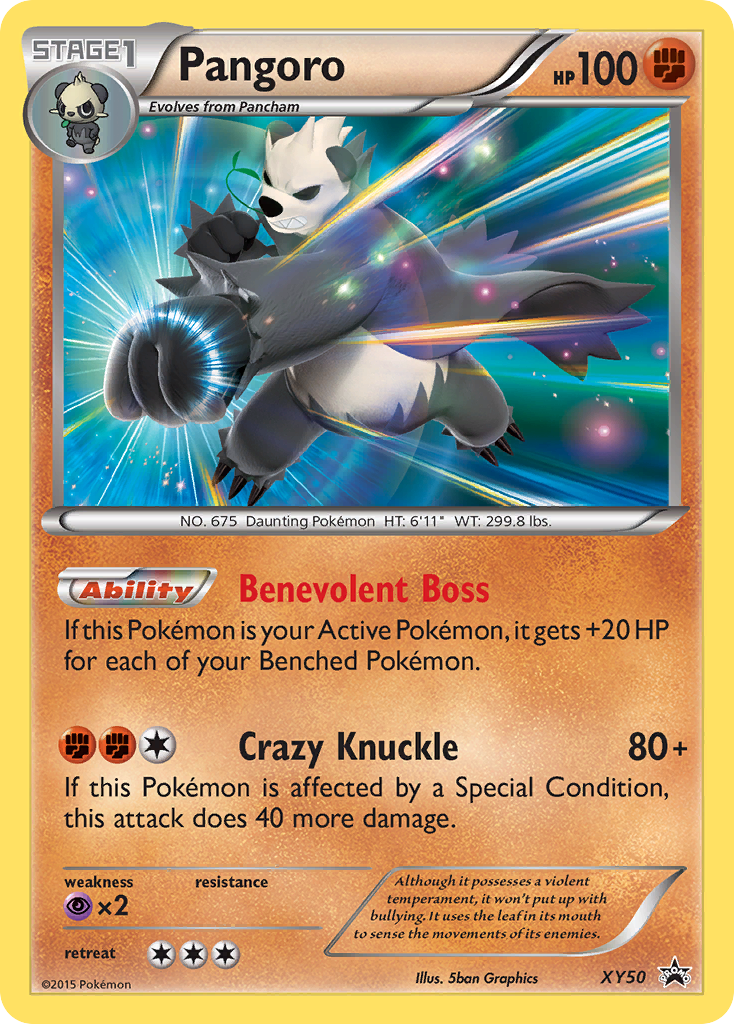 Pangoro (XY50) [XY: Black Star Promos] | Exor Games New Glasgow