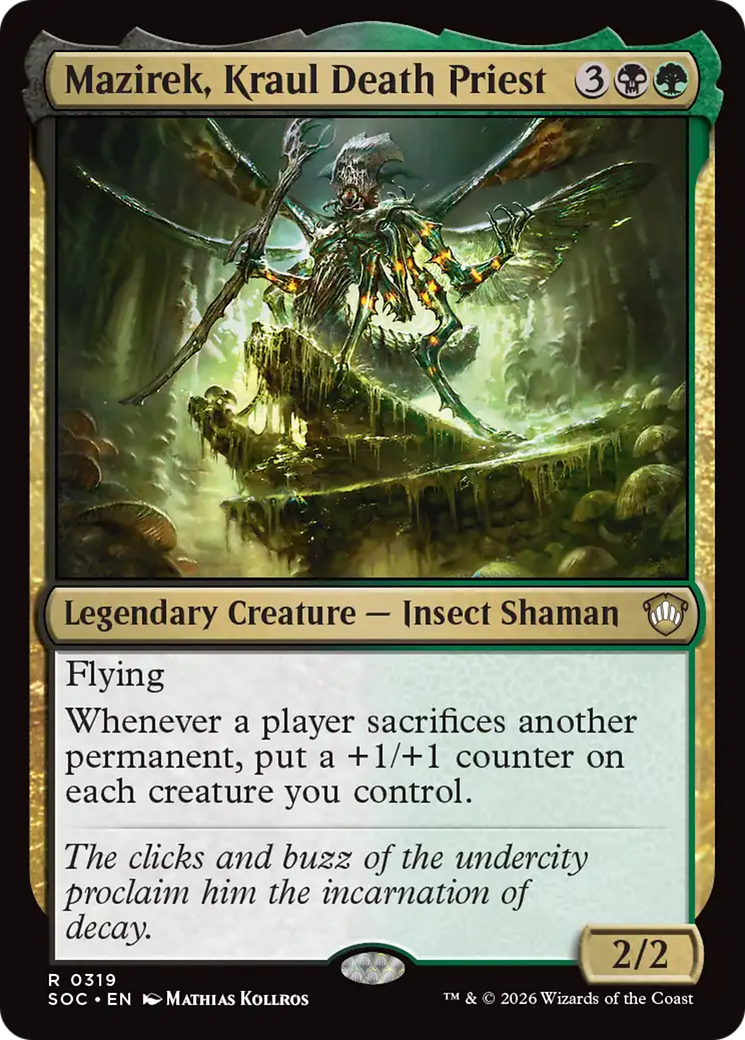 Mazirek, Kraul Death Priest [Secrets of Strixhaven Commander] | Exor Games New Glasgow