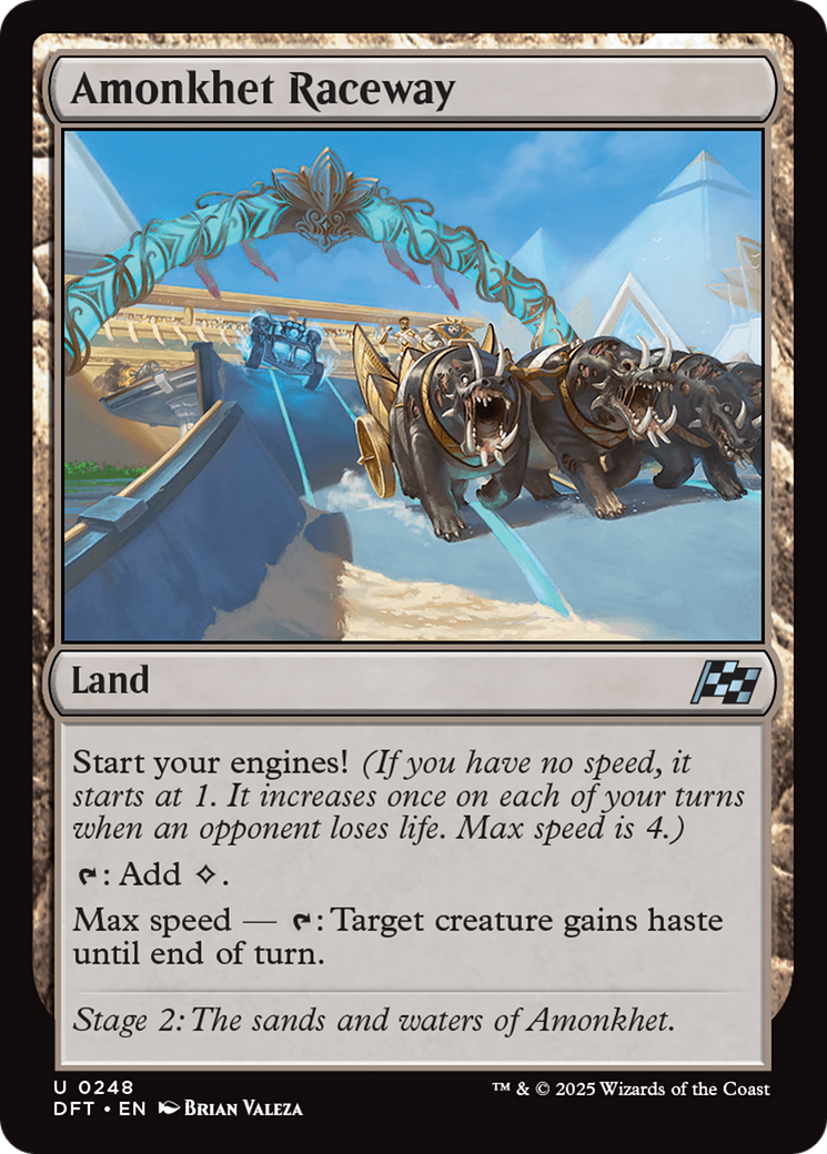 Amonkhet Raceway [Aetherdrift] | Exor Games New Glasgow