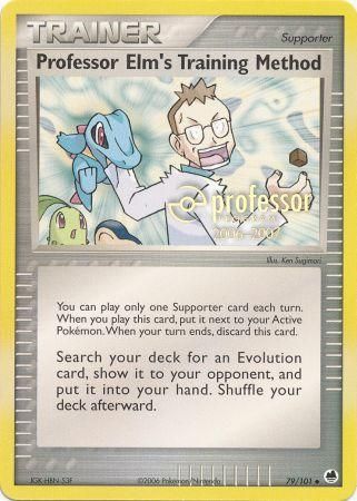 Professor Elms Training Method (79/101) (2006 2007) [Professor Program Promos] | Exor Games New Glasgow