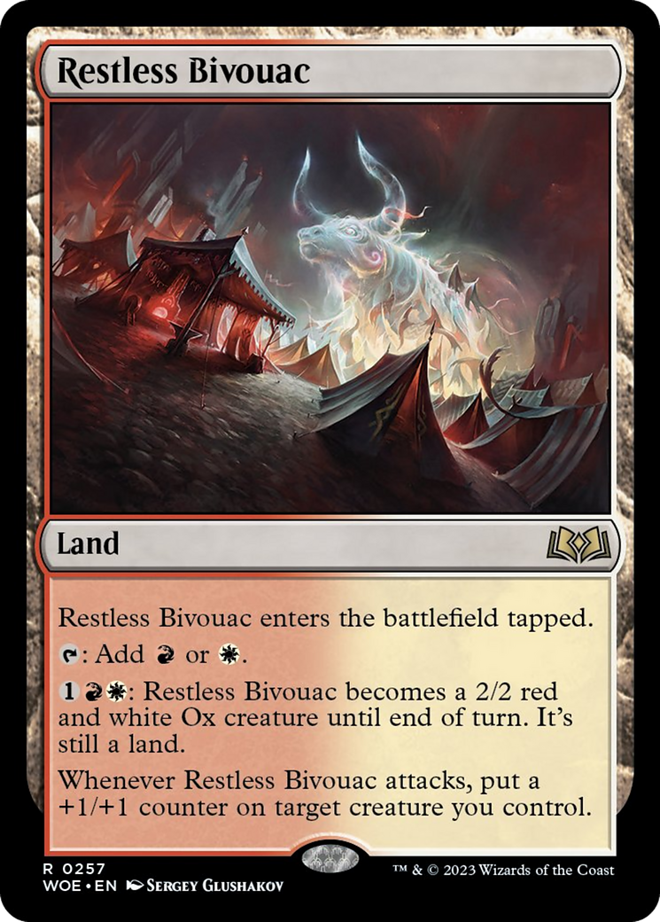 Restless Bivouac [Wilds of Eldraine] | Exor Games New Glasgow