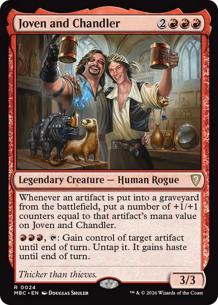 Joven and Chandler [Mystery Booster: Commander Edition] | Exor Games New Glasgow