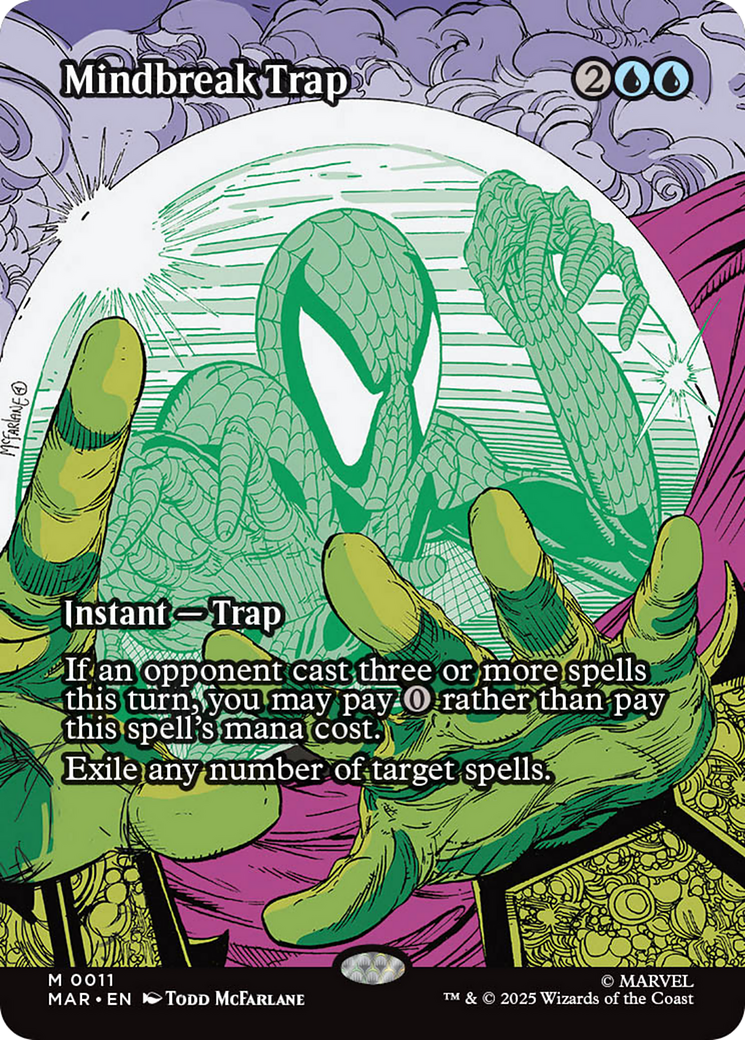 Mindbreak Trap (Borderless) [Marvel Universe: Eternal-Legal] | Exor Games New Glasgow