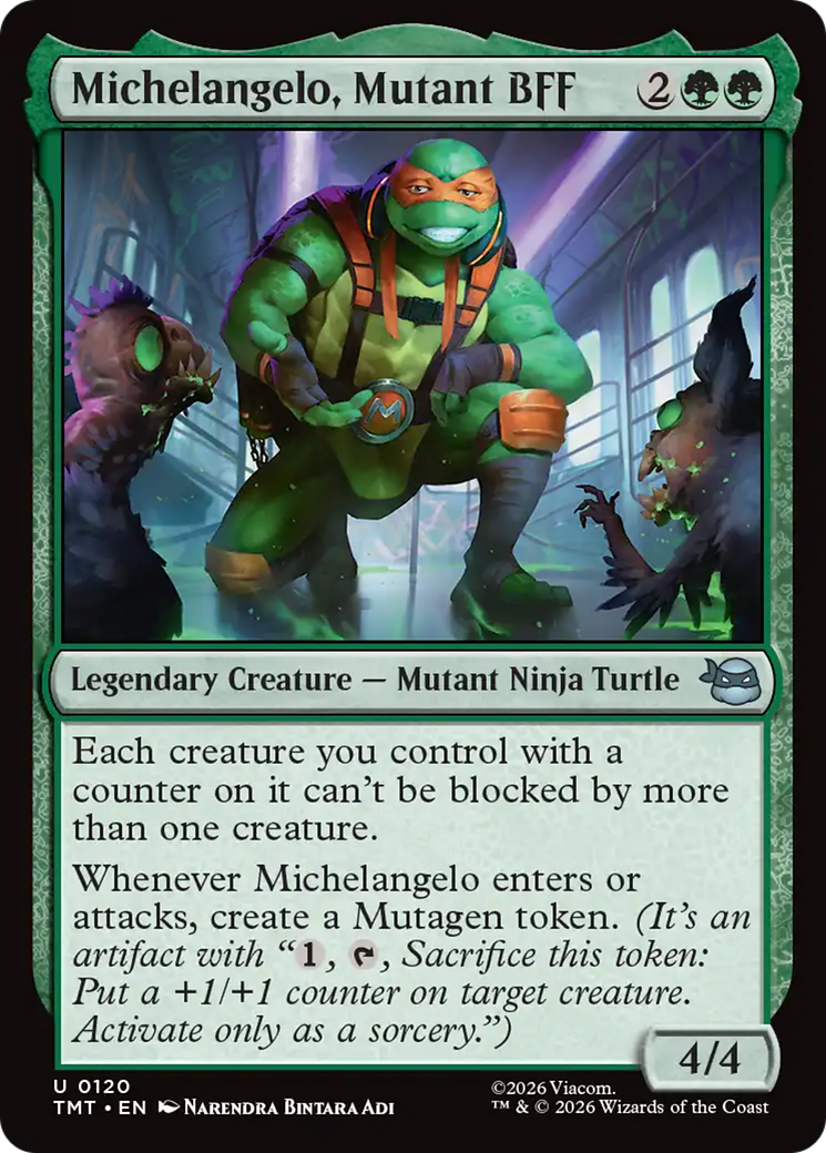 Michelangelo, Mutant BFF [Teenage Mutant Ninja Turtles] | Exor Games New Glasgow