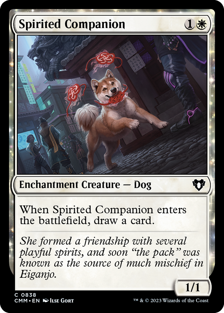 Spirited Companion [Commander Masters] | Exor Games New Glasgow