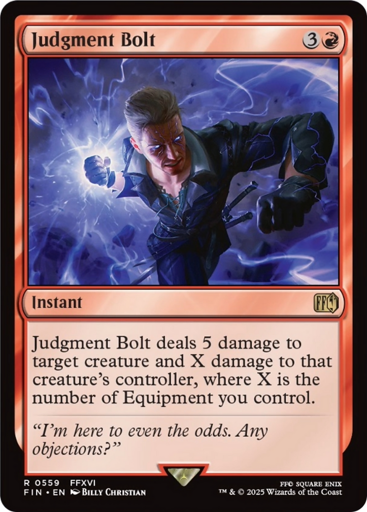 Judgment Bolt [FINAL FANTASY] | Exor Games New Glasgow