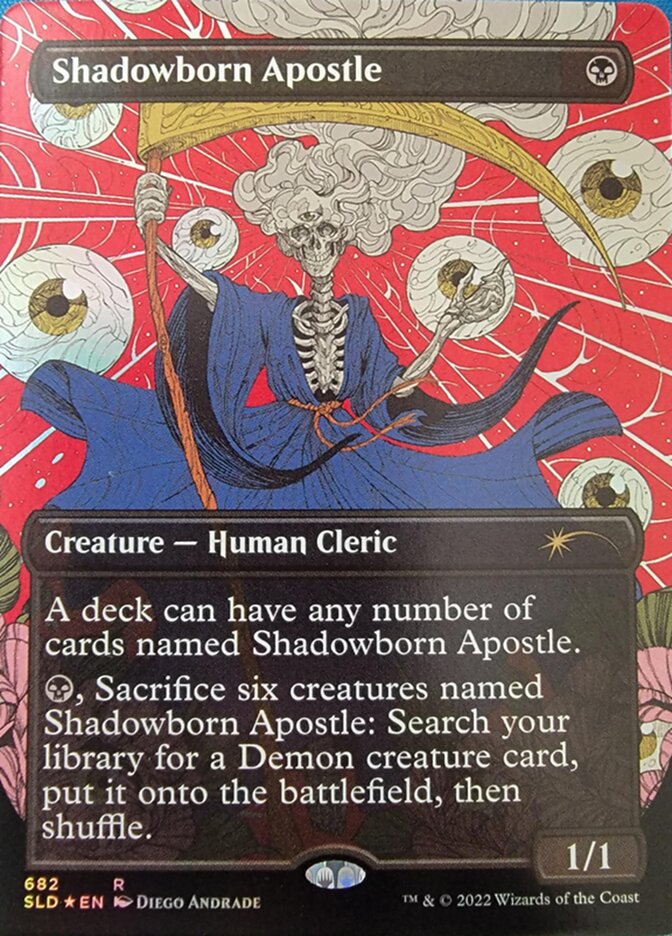 Shadowborn Apostle (Borderless) (682) [Secret Lair Drop Promos] | Exor Games New Glasgow