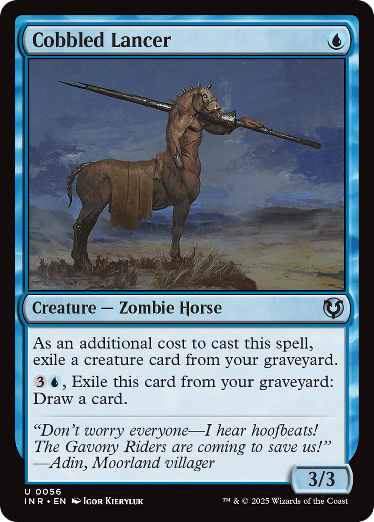 Cobbled Lancer [Innistrad Remastered] | Exor Games New Glasgow