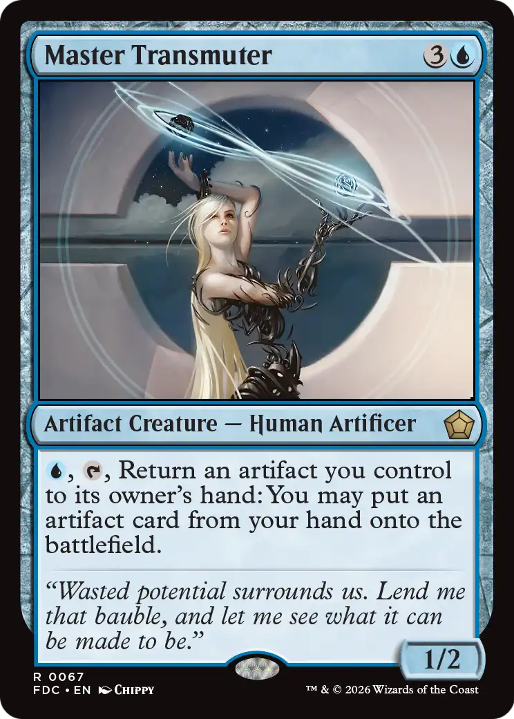 Master Transmuter [Foundations Commander] | Exor Games New Glasgow