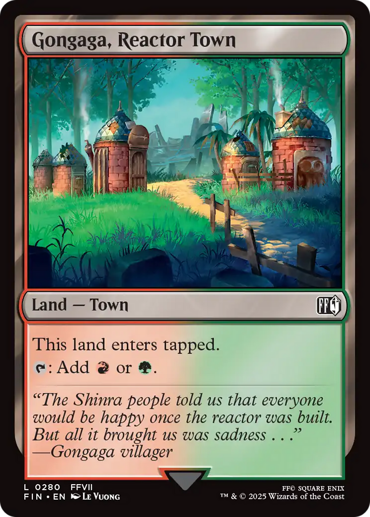 Gongaga, Reactor Town [FINAL FANTASY] | Exor Games New Glasgow