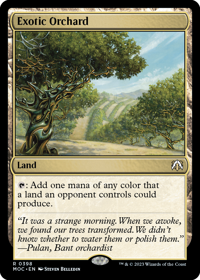 Exotic Orchard [March of the Machine Commander] | Exor Games New Glasgow