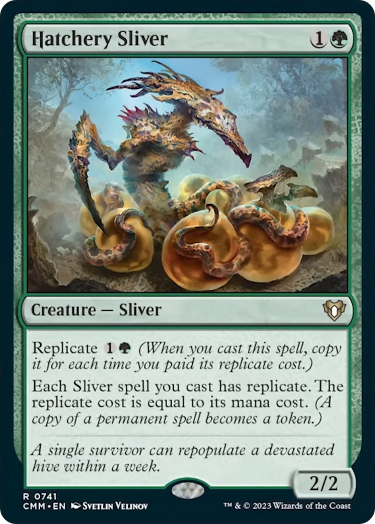 Hatchery Sliver [Commander Masters] | Exor Games New Glasgow