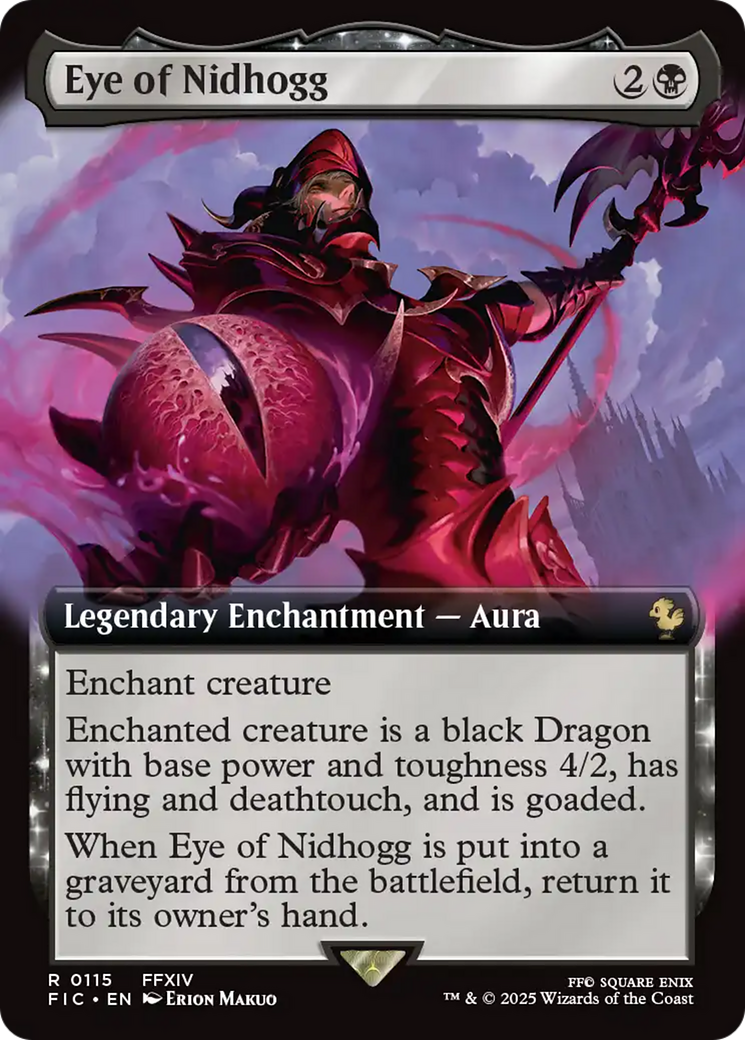 Eye of Nidhogg (Extended Art) [FINAL FANTASY Commander] | Exor Games New Glasgow