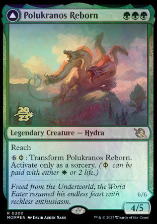 Polukranos Reborn // Polukranos, Engine of Ruin [March of the Machine Prerelease Promos] | Exor Games New Glasgow