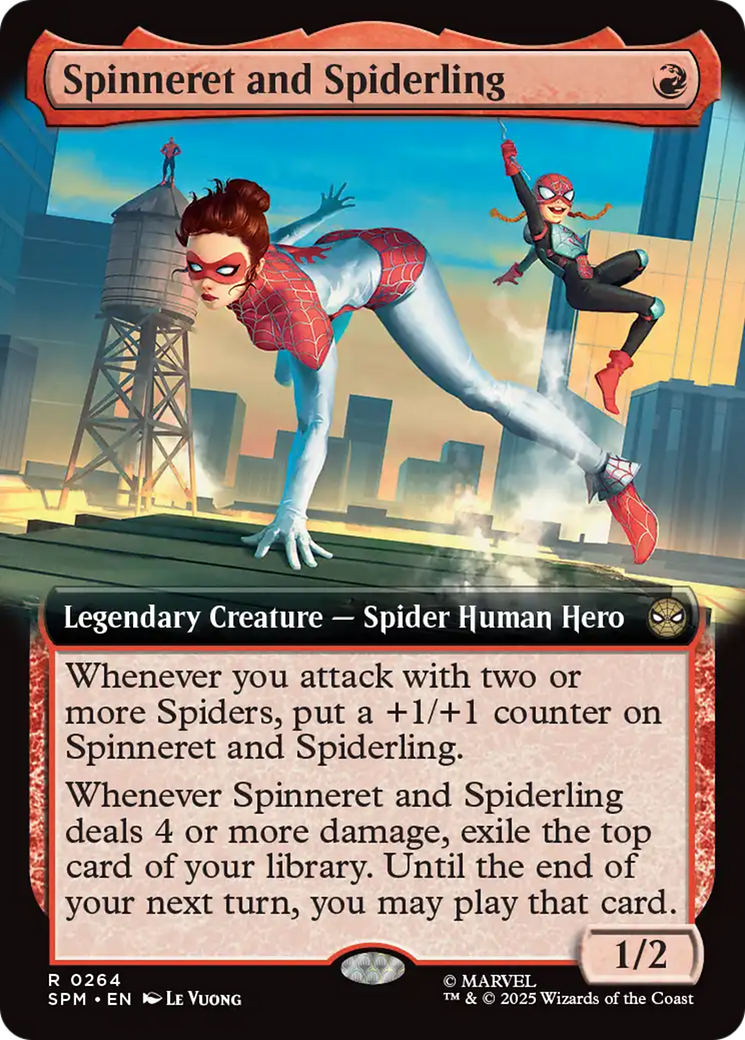Spinneret and Spiderling (Extended Art) [Marvel's Spider-Man] | Exor Games New Glasgow