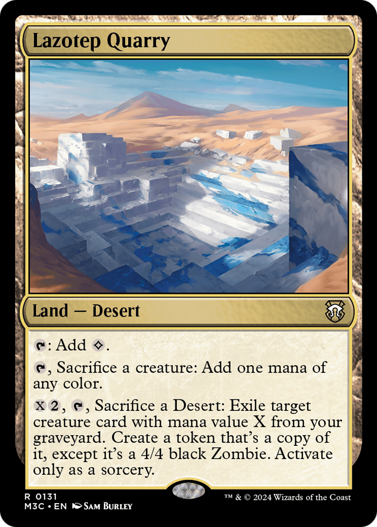 Lazotep Quarry (Extended Art) [Modern Horizons 3 Commander] | Exor Games New Glasgow