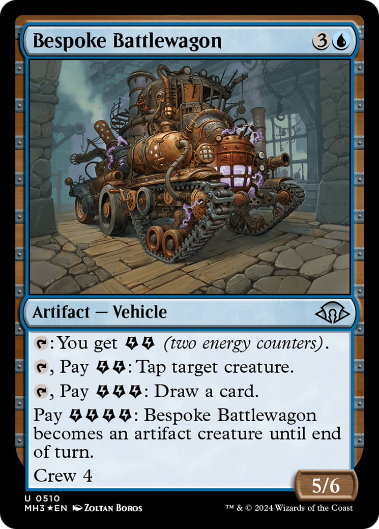 Bespoke Battlewagon (Ripple Foil) [Modern Horizons 3] | Exor Games New Glasgow