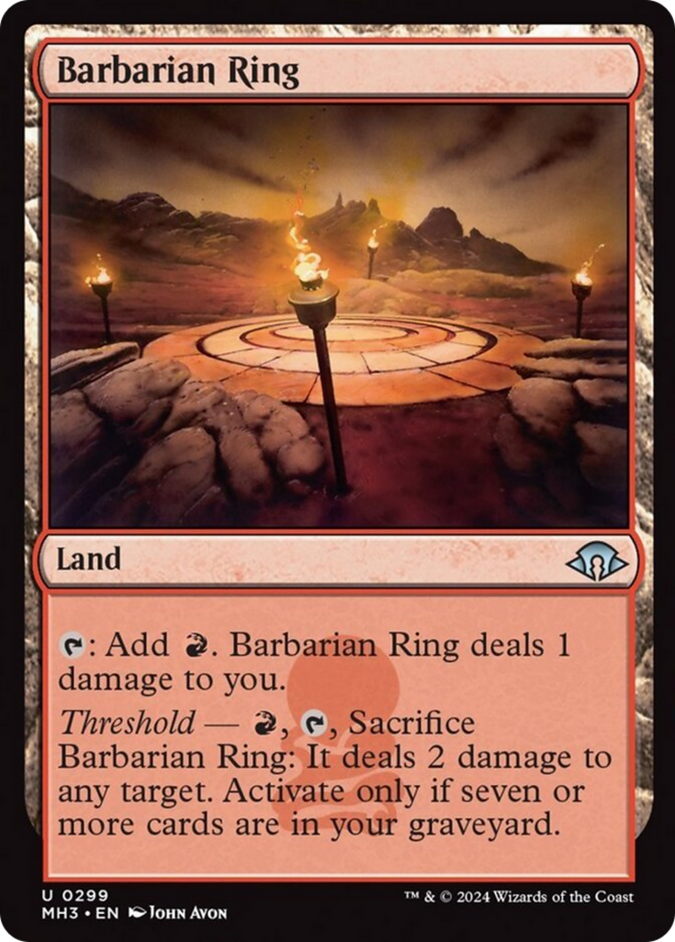 Barbarian Ring [Modern Horizons 3] | Exor Games New Glasgow