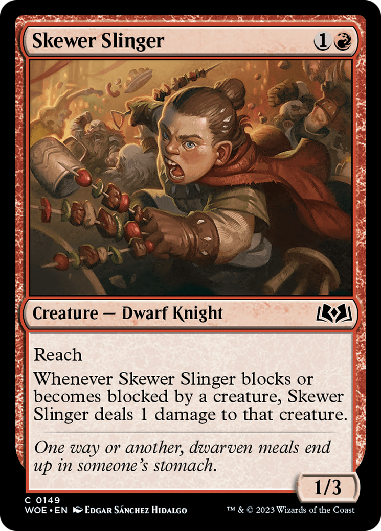 Skewer Slinger [Wilds of Eldraine] | Exor Games New Glasgow