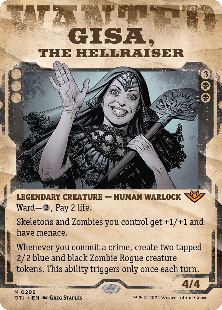 Gisa, the Hellraiser (Showcase) [Outlaws of Thunder Junction] | Exor Games New Glasgow