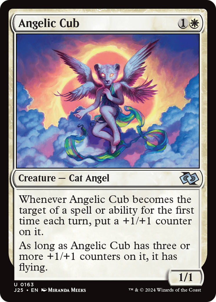 Angelic Cub [Foundations Jumpstart] | Exor Games New Glasgow