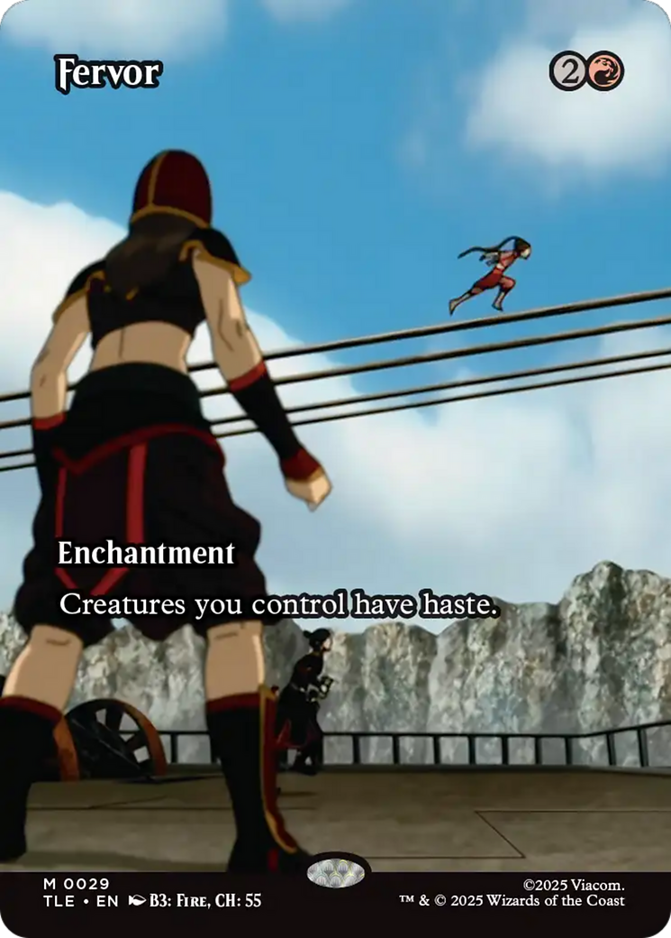 Fervor (Borderless) [Avatar: The Last Airbender: Eternal-Legal] | Exor Games New Glasgow