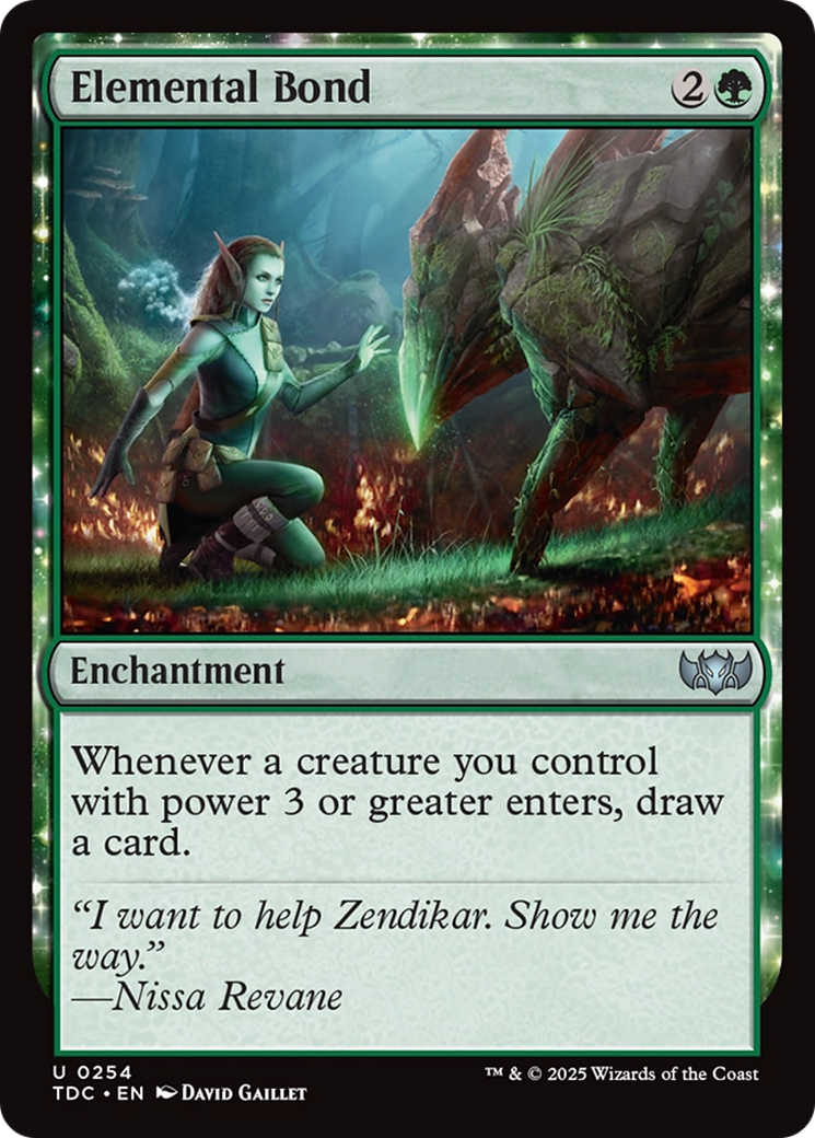 Elemental Bond [Tarkir: Dragonstorm Commander] | Exor Games New Glasgow
