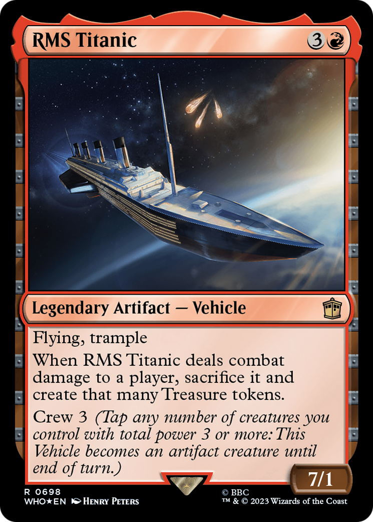 RMS Titanic (Surge Foil) [Doctor Who] | Exor Games New Glasgow