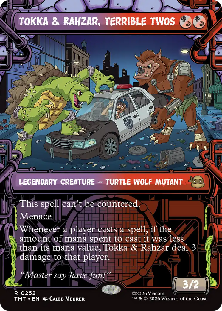 Tokka & Rahzar, Terrible Twos (Showcase) [Teenage Mutant Ninja Turtles] | Exor Games New Glasgow