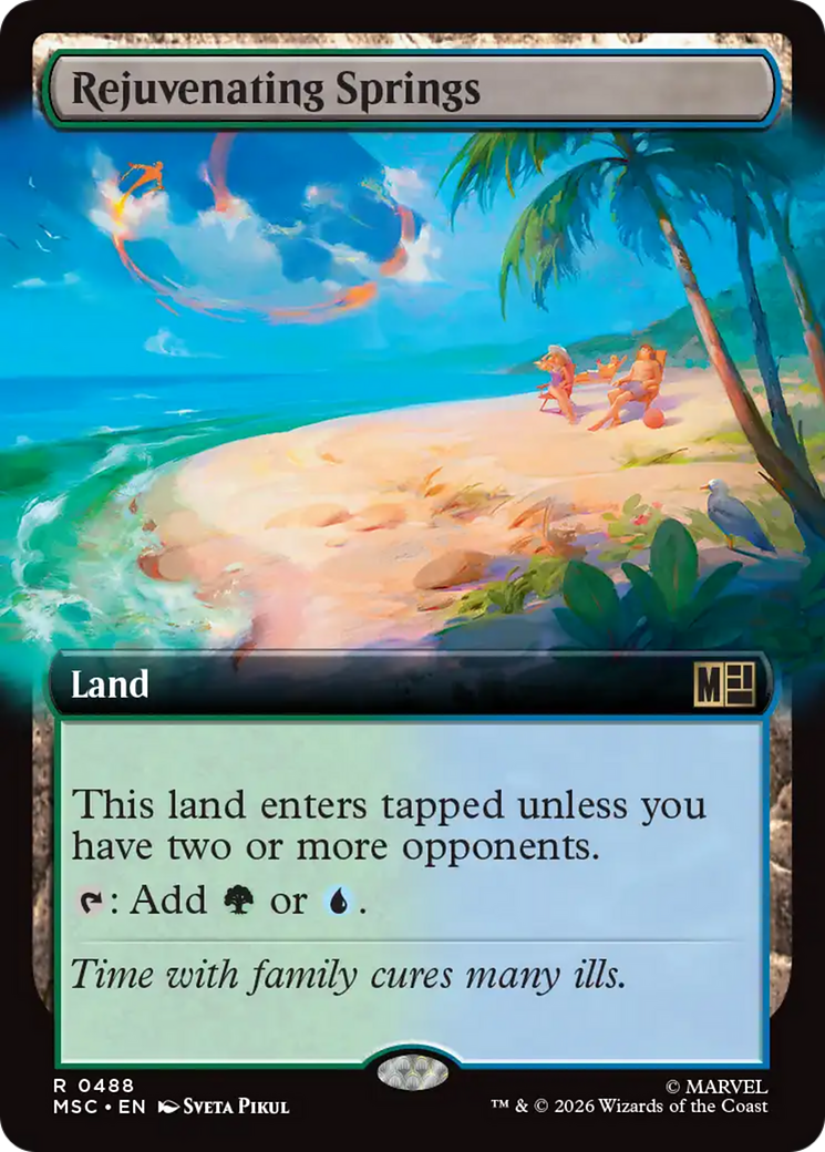 Rejuvenating Springs (Extended Art) [Marvel Super Heroes Commander] | Exor Games New Glasgow
