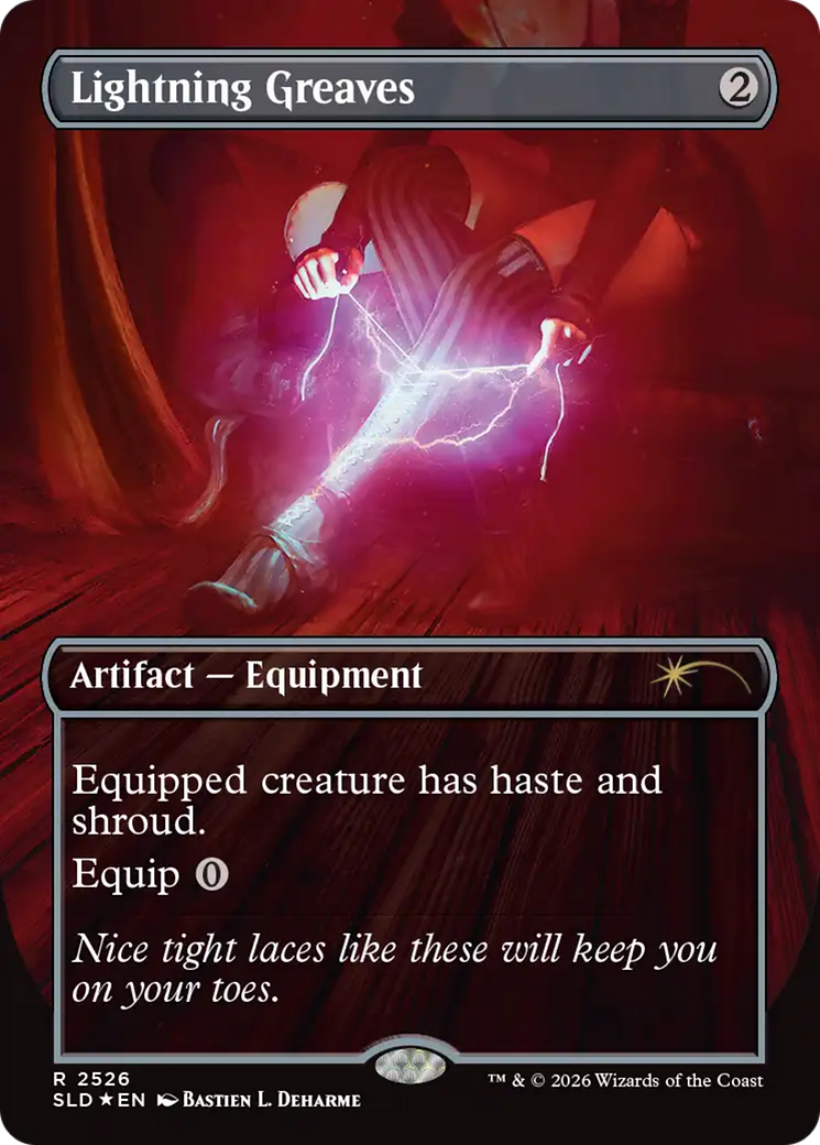 Lightning Greaves (2526) [Secret Lair Drop Series] | Exor Games New Glasgow