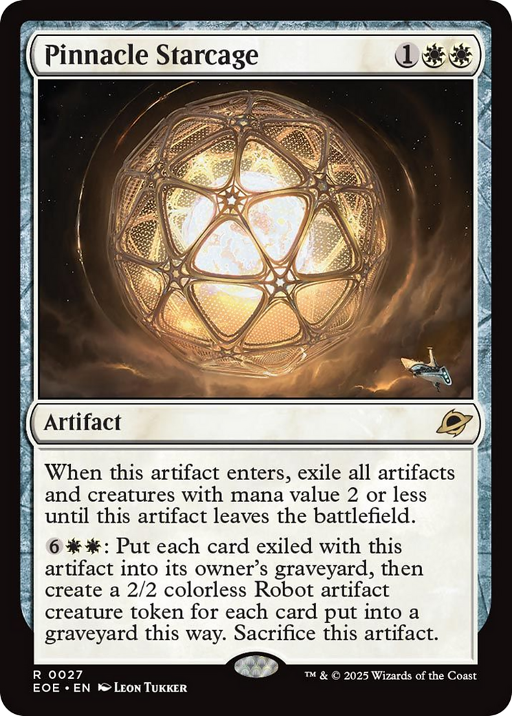 Pinnacle Starcage [Edge of Eternities] | Exor Games New Glasgow