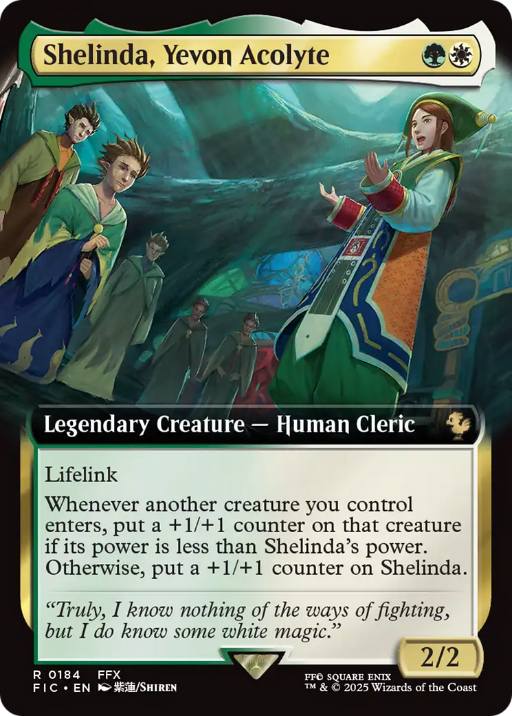 Shelinda, Yevon Acolyte (Extended Art) [FINAL FANTASY Commander] | Exor Games New Glasgow