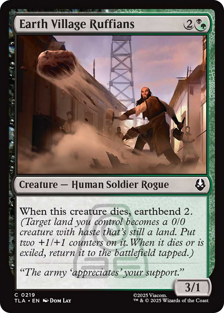 Earth Village Ruffians [Avatar: The Last Airbender] | Exor Games New Glasgow