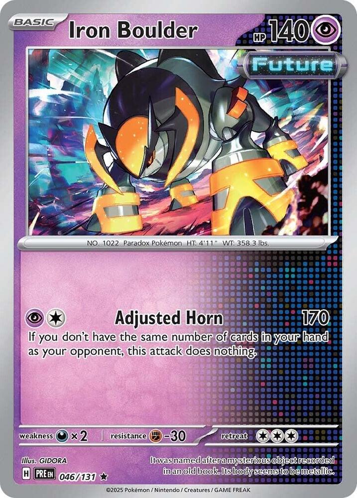 Iron Boulder (046/131) [Scarlet & Violet: Prismatic Evolutions] | Exor Games New Glasgow