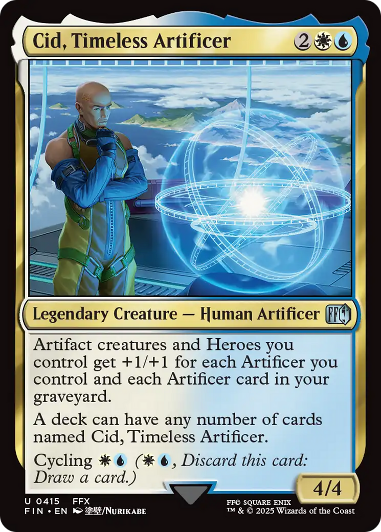 Cid, Timeless Artificer (0415) [FINAL FANTASY] | Exor Games New Glasgow